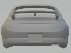 Mitsubishi FTO 3D Print Model