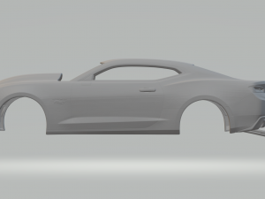 Chevrolet camaro copo Modèles 3D en vedette