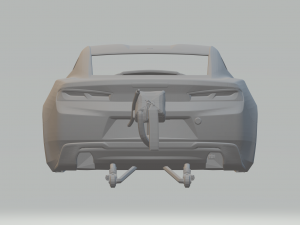 Chevrolet camaro copo Modèles 3D en vedette