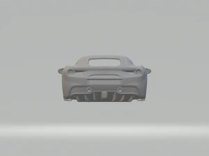 Ferrari 488 gtb 70th 3D Print Model
