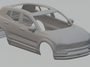 Volvo ex30 3D 프린트 모델