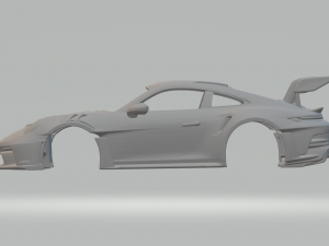 Porsche 911 gt3rs 23 Modello di stampa 3D