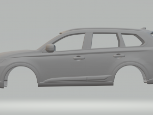 Mitsubishi outlander Model do druku 3D