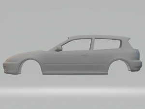 Honda civic mk5 3D Print Model