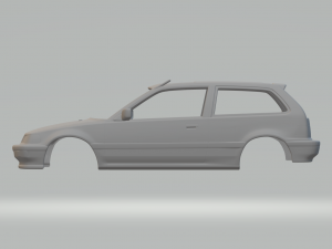 Honda civic mk4 3D Baskı Modeli