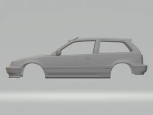 Honda civic mk4 3D Print Model