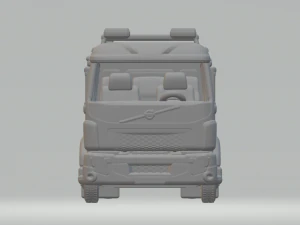 Volvo FL fire truck 3D Print Model