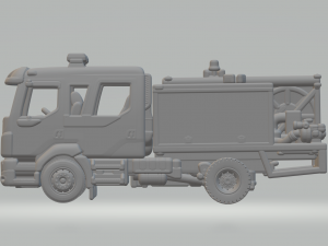 Volvo FL fire truck Modelo de impresión 3D