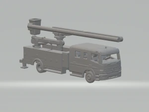 mercedes atego Modelo de impresión 3D