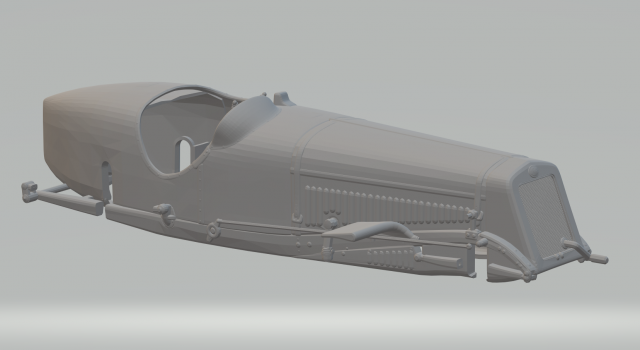 Delage 15 Modelo de Impressão 3D .c4d .max .obj .3ds .fbx .stl .blend 