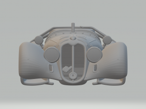 Alfa romeo 8c 1938 3D-Druckmodell