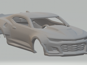 Camaro custom body kit 3D Print Model