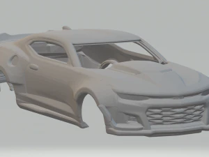 科迈罗定制车身套件 3D 打印模型