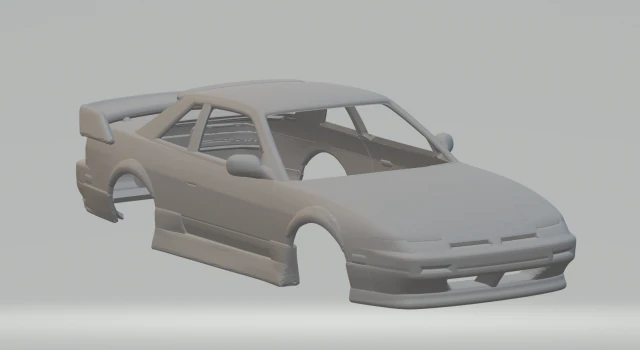 Nissan onevia 3D Print Model .c4d .max .obj .3ds .fbx .stl .blend 