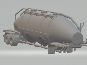 TRAILER AERO MAC 3D Принт Модель