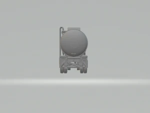 LIQUID TRANSPORT TANK TRAILER BRAZIL 3D Print Model