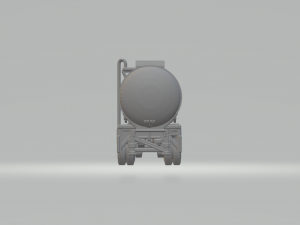 LIQUID TRANSPORT TANK TRAILER BRAZIL v2 3D 打印模型