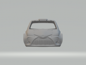 Toyota rally yaris Modèles 3D en vedette