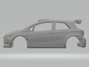 Toyota rally yaris Modèles 3D en vedette