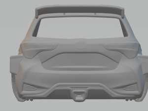 Toyota rally yaris Modèles 3D en vedette