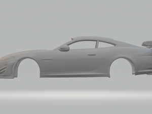 Jaguar xk rs 3D 프린트 모델