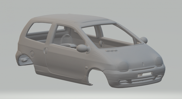 Renault twingo Modelo de Impressão 3D .c4d .max .obj .3ds .fbx .stl .blend 