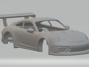 Porsche 911 gt3 cup1 Model Cetak 3D