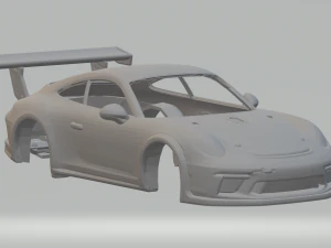 ポルシェ 911 GT3 カップ1 3Dプリントモデル