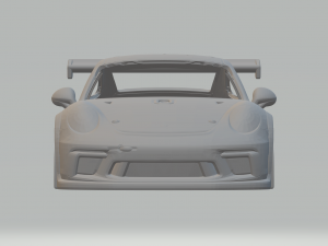 Porsche 911 gt3 cup1 3Dプリントモデル