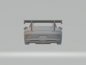 Porsche 911 gt3 cup1 3Dプリントモデル