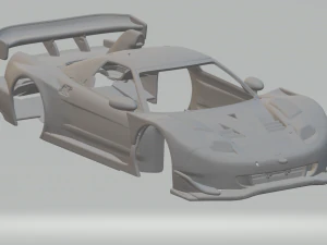 Honda nsx race car 3D Print Model