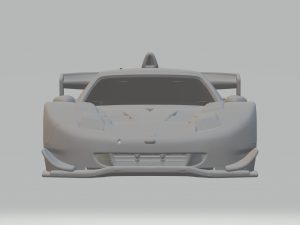 Honda nsx race car 3Dプリントモデル
