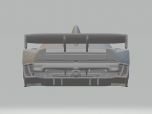 Honda nsx race car 3Dプリントモデル