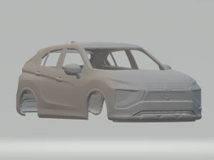 Mitsubishi-Sonnenfinsternis 3D Druckmodell