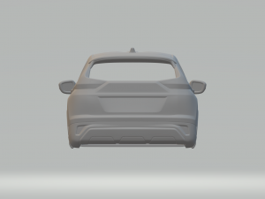 Mitsubishi eclipse 3D-Druckmodell