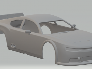 Camaro nascar euro 3Dプリントモデル