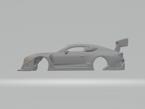 BENTLEY CONTINENTAL GT3 PIKES PEAK 3D प्रिंट मॉडल