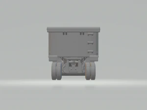 Dump trailer 3D Print Model