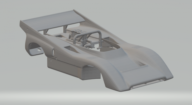 Mclaren m8 3D Print Model .c4d .max .obj .3ds .fbx .stl .blend 