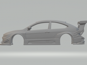 Focus race car 3D Baskı Modeli