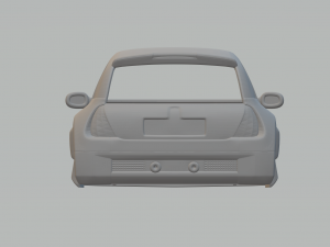 Renault clio 3D Print Model