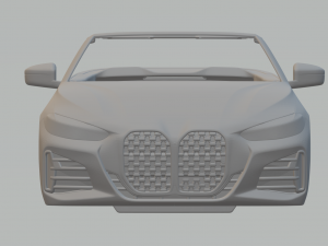 M4 cabriolet 3D-Druckmodell