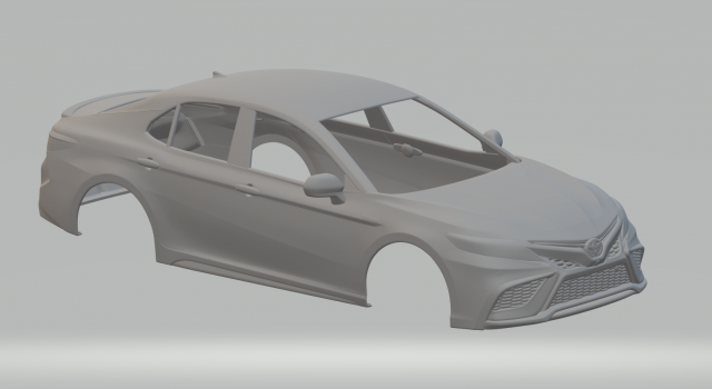 Toyota camry Modelo de impresión 3D .c4d .max .obj .3ds .fbx .stl .blend 