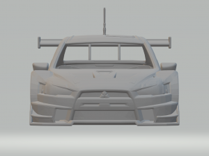 Mitsubishi lancer evo x race car Modèles 3D en vedette