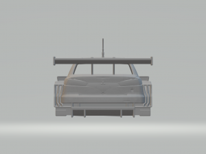 Mitsubishi lancer evo x race car Modèles 3D en vedette