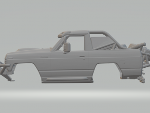 Nissan safari custom Modello di stampa 3D
