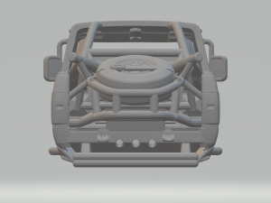 Nissan safari custom Modello di stampa 3D