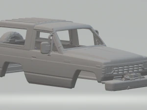 닛산 사파리 커스텀 3D 프린트 모델