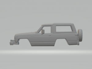 Nissan safari custom Modello di stampa 3D