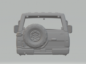 Nissan safari custom Modello di stampa 3D